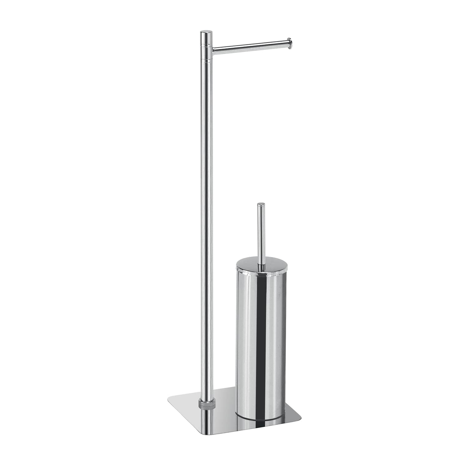 Gedy ARTU Colonna del Piede, Acciaio Inossidabile, Cromo, 17 x 16 x 65,5
