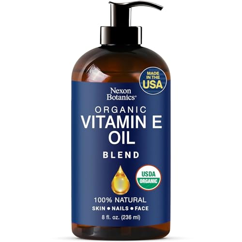 Organic Vitamin E Oil Blend 8 fl oz - Made