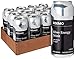 Amazon Brand - Solimo Silver Energy Drink, Sugar Free, 16 fl oz (Pack of 12)