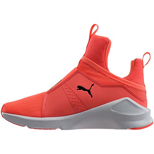 PUMA Women's Fierce Core, Nrgy Peach-Puma Black, 6 M US
