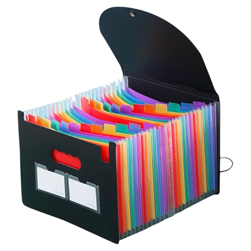 13/25 ポケットファイルフォルダーファイルバッグドキュメントストレージドキュメント A 4 アコーディオン学校事務用品