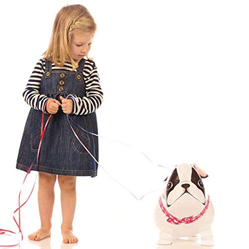 Walking Animal Balloons Besyzy 9Pcs Pet Dog Foil Balloon Latex Dog Balloon Air Walkers Inflated Balloons For Kids Gift Birthday Party Decoration #TOP1