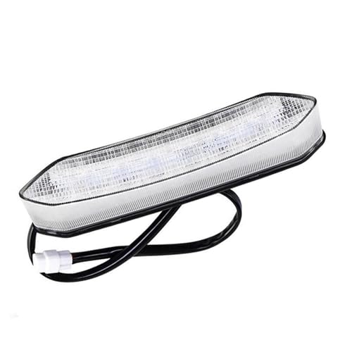 Feu de frein arrière LED transparent moto 12V résistant aux vibrations pour Raptor 700R