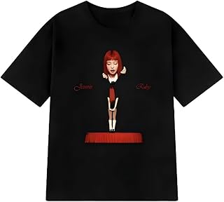 Jennie Ruby 2025 Album Fashion T Shirt Black