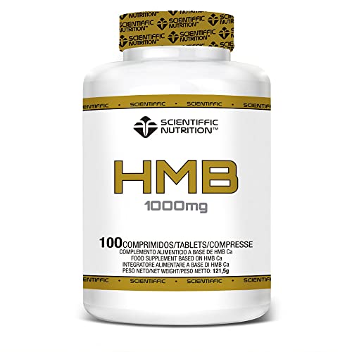 Scientiffic Nutrition - HMB 1000mg, Aminoácido Para Ganar Masa Muscular y Evitar su Pérdida, Anticatabólico, Reduce el Dolor Muscular - 100 Comprimidos Cover