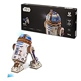 UGEARS Star Wars ™ R2-D2 ™ - Puzzle 3D, maquetas para Construir Adultos, Kit Manualidades Adultos, maquetas para Montar, Puzzle Madera, modelismo, Figuras Star Wars, r2d2 La Guerra de Las Galaxias