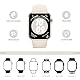 AMSKY 6 Stück Silikon Sport Armbänder Kompatibel mit Apple Watch Armband 44mm 40mm 46mm 42mm 41mm 45mm 38mm 49mm Damen Herren, Weiche Band Kompatibel mit iWatch Armband Se Ultra 10 9 8 7 6 5 4 3 2 1