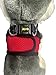 Snazzi Pet Soft No Pull Step-in Dog Harness Small Dog XXS XS Vest for Teacup, Chihuahua, Yorkie, Pomeranian Dog Vest Harness for Puppy Comfy Red Mesh for Puppies (SM 12.5