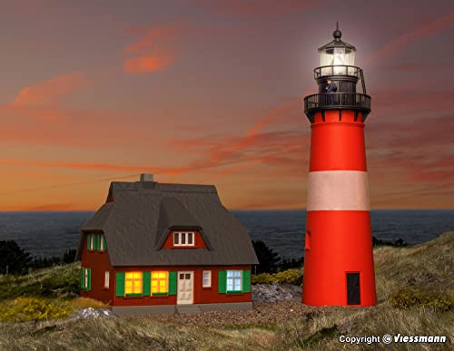 Kibri 39166 H0 Hörnum Sylt Leuchtturm maquette à monter pour décor de train