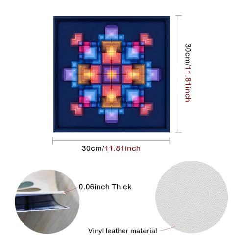 Image of Nuxovilar Peel and Stick Vinyl Floor Tiles, 12x12 Inch