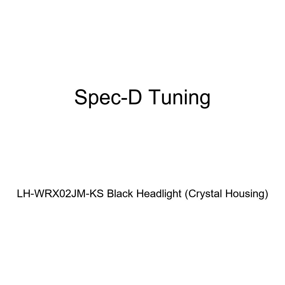 Spec-D Tuning LH-WRX02JM-KS Black Headlight (Crystal Housing)