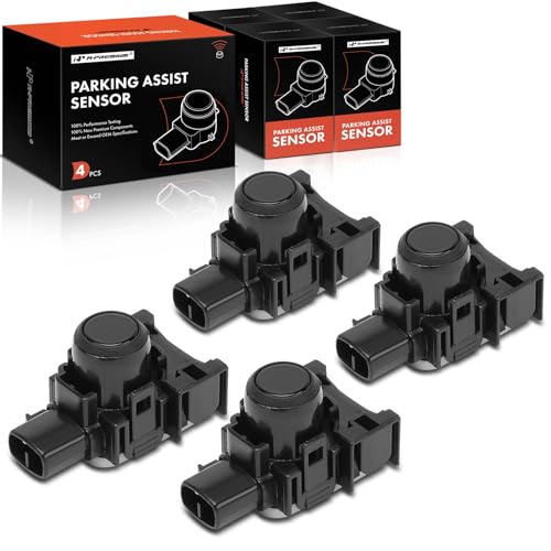 A-Premium 4-PC Reverse Backup Parking Assist Sensor Compatible with Select Toyota & Lexus Models - 4Runner 2013-2016, IS250 2010-2015, IS350 2010-2015, IS F 2011-2014, Replace# 8934164010