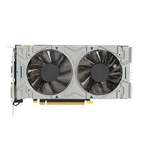 Samfansar Gaming Graphics Card High-Performance Computer Desktop Video Card Game Playing With Cooling Fan Black #TOP28