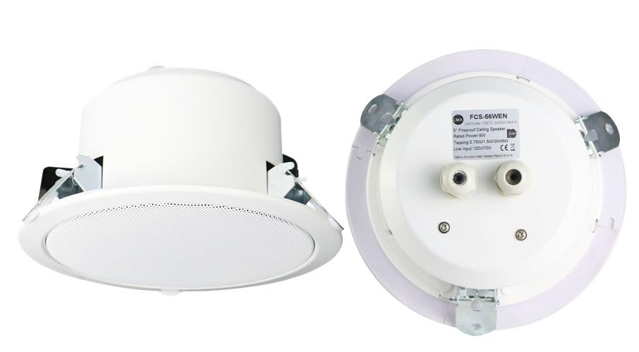 心音 Amazon.com: CMX Audio FCS-56CEN Ceiling Speaker, White; Compliant