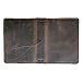 Travelers Notebook Cover with Inner Pockets, Card Slots and Pen Holder, Passport Size, Dark Brown