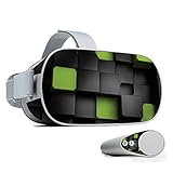 MightySkins Skin Compatible with Oculus Go Mobile VR - Cubes | Protective, Durable, and Unique Vinyl Decal wrap Cover | Easy to Apply, Remove, and Change Styles | Made in The USA