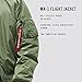 Alpha Industries MA-1 Bomber Flight Jacket - Fighter Pilot Flight Jacket - Sage, S