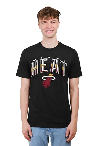 Ultra Game Short Sleeve tee Shirt Camiseta de Manga Corta para Hombre Arched Plexi, Black, S
