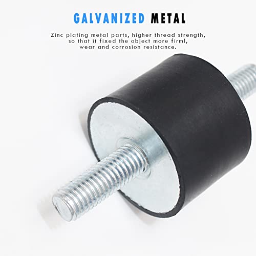 Supporti antivibranti per ammortizzatori, supporti in gomma per supporti per motori elettrici Supporti per isolatori per ammortizzatori cilindrici per compressori d'aria Motori diesel(M6