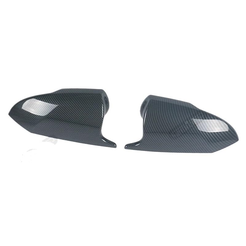 Coque miroir type corne vache Elantra 2021 protection rétroviseur voiture fiber carb1