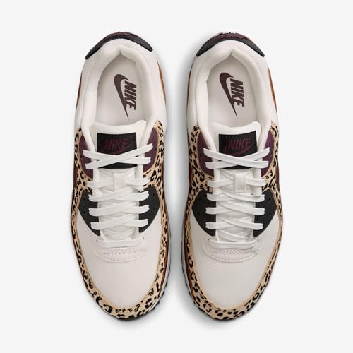 Nike Air Max 90 Women's Shoes (Sail/Black/Burgundy Crush)4