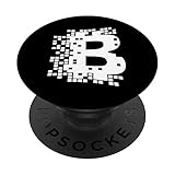 Bitcoin Is Digital Cash Store Of Value - Crypto BTC Logo PopSockets Swappable PopGrip