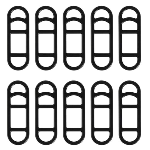 Tuimiyisou Silicone Bike Straps Bicycle Silicone Band Bike Mounting Strap Handlebar Holder for Torch Bicycle Light Black 10PCS