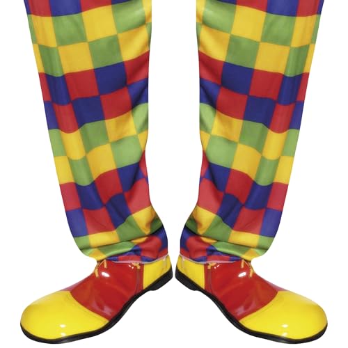 Smiffys mens Deluxe Clown Shoes, Yellow, One Size
