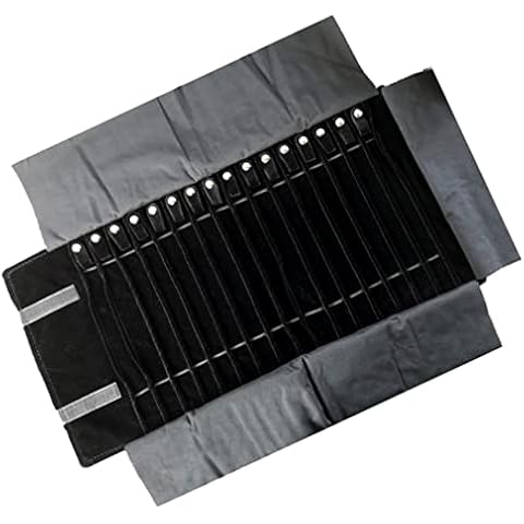 Operitacx Organizador de Joyas de Viaje Rollo de Terciopelo Cover