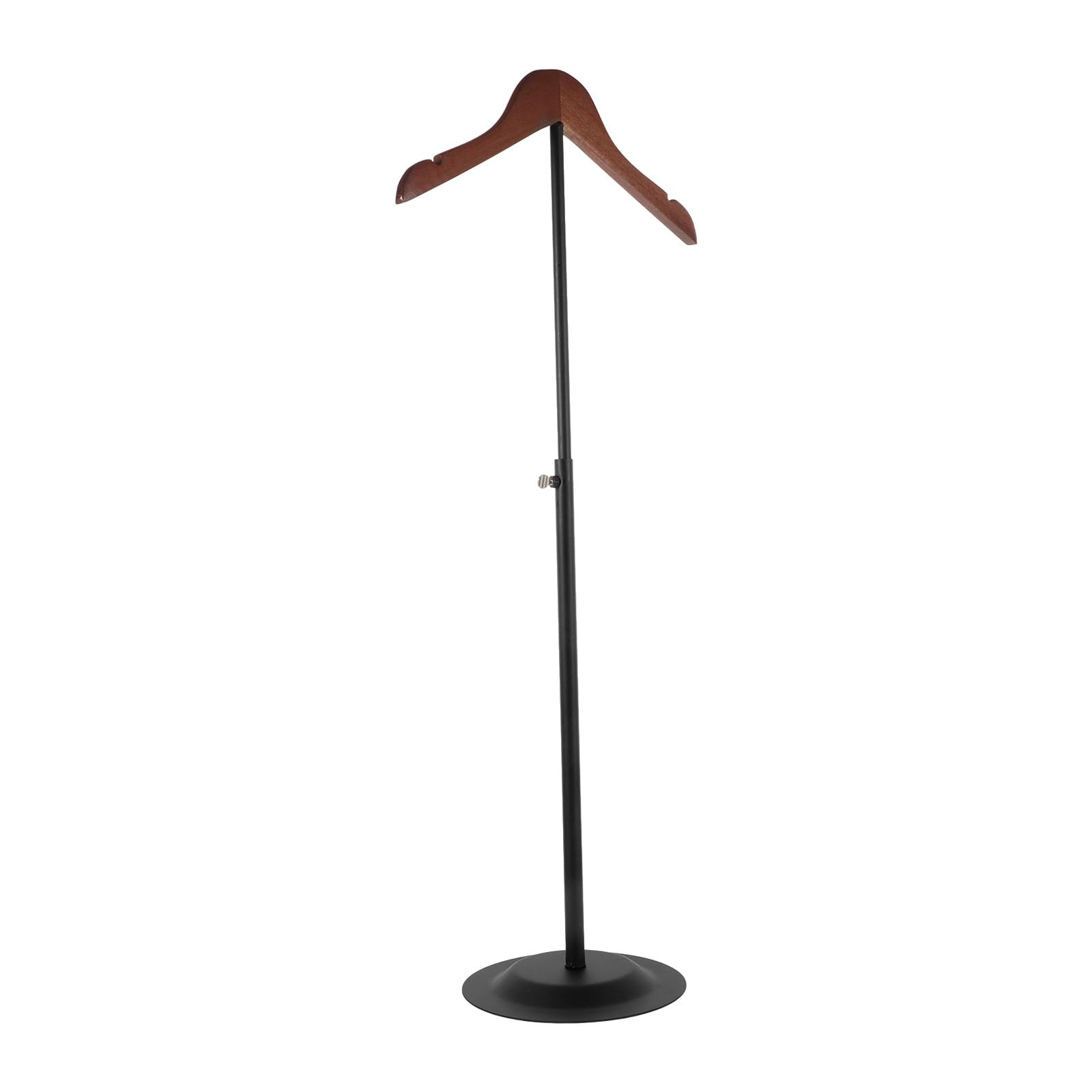 MAGICLULU Stand Appendiabiti per Magliette in Acciaio Inossidabile e Legno Altezza Regolabile, Design Salvaspazio e Struttura Robusta per Uso Domestico ed Esposizioni