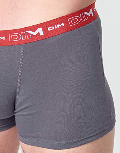 Dim 6596 - Boxer - Uni - Lot de 3 - Homme - Multicolore - X-Large (Taille Fabricant: 5)