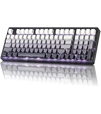 Amazon.com: ZORNHER ZH980 Mechanical Keyboard Wireless,95% Black