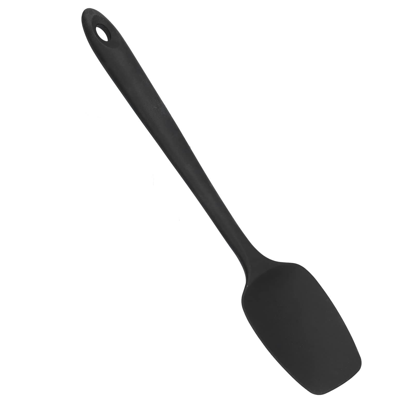 9 Pezzi Mini Spatole Set Flessibile Tenuto in Mano Marmellata Torta Crema Pennello da Utensili da Utensili da Forno Professionali per Ristoranti Domestici Silicone Nero 650g