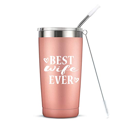 Best Wife Ever I Birthday Mug Tumbler I Vacuum-Insulated Stainless Steel Mug Tumbler