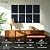 TO-TH Soundproof Wall Panels Self-Adhesive Acoustic Panel 12Pack, Navy Blue