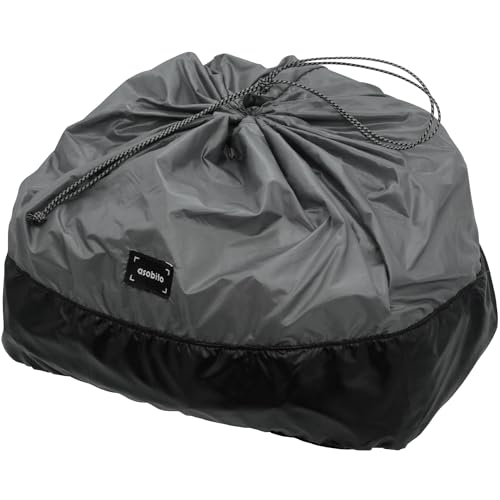 asobito(アソビト) スタッフサック Lサイズ ブラック 10L 軽量 荷物 圧縮 コンパクト 角型 旅行 スポーツ アクティビティのサムネイル