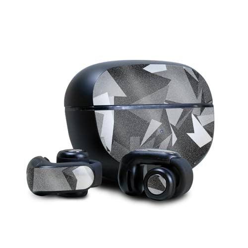 Image of Glossy Glitter Skin Compatible with Bose Ultra Open Earbuds - Mono Camo - Premium 3M Vinyl Protective Wrap Decal Cover - Easy to Apply | Crafted in The USA by MightySkins
