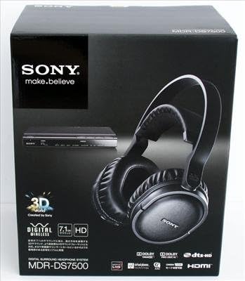Sony MDR-DS7500 7.1ch 3D Compatible Wireless Digital Surround Headphones :  Amazon.co.uk: Toys \u0026 Games