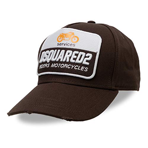 DSQUARED2 D2 Casquette de baseball Marron Riders Motorcycles Cover