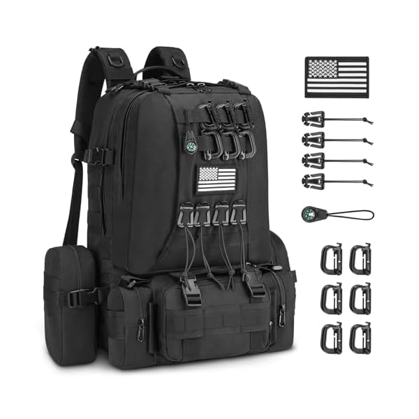 CVLIFE 60L Tactical Backpack for Men Women
