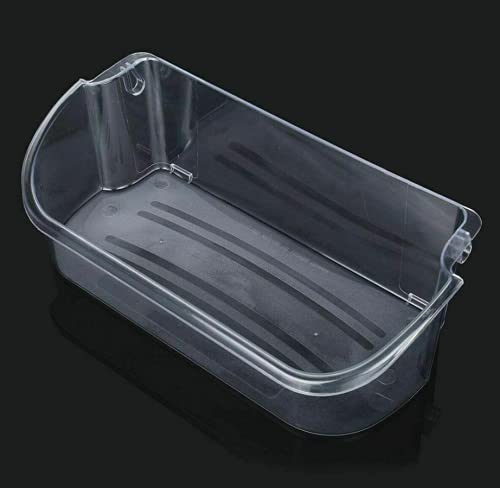 2 Pack Clear Refrigerator Door Bin Shelf #240324502 For Frigidaire