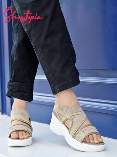 Image of Shoetopia Women Wedge Heel Sandal