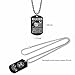BayJew Anime One Piece Wanted Poster Pendant Necklace Stainless Steel Chain Manga Necklaces Dog Tag Jewelry for Men Boyfriends Christmas Gifts