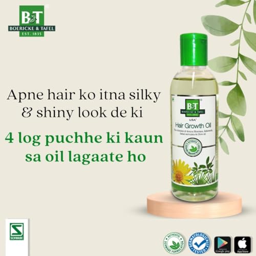 Image of Boericke & Tafel Arnica shampoo & Hair Growth oil combo pack - Reduces hairfall | Healthy hair Growth | Strengthens Hair & Adds Natural Shine | 450 ml combo - Pack of 1