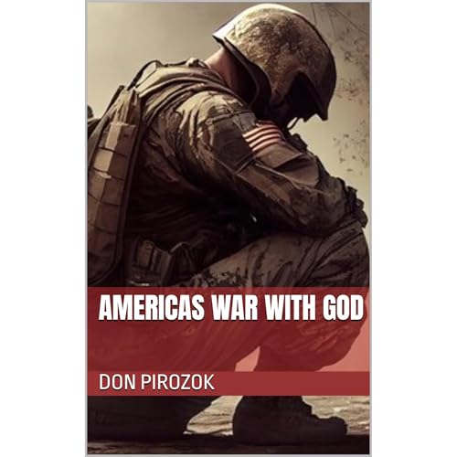 Americas War with God Audiolibro Por Don Pirozok arte de portada