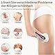 Massagegerät Massage Anti Cellulite Handmassagegerät Mit 3 Modi und 15 Intensitätsstufen, VerfüGt über 6 MassageköPfe mit GrößEren Bereichen für Bauch, Taille, Arme, Beine, Gesäß und Rückenmassagefe