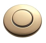 InSinkErator STC-FG Push SinkTop Switch Button, 1.3 x 0.8 x 1.7 inches, French Gold