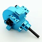 Dantenron 1/10 RC Electric Car Rear Drive Diff Gear Box Assembly Set Upgraded Parts Compatible with 1:10 Car HSP Redcat Himoto Volcano EPX 94106 94107 94108 94111 94123 (Blue)