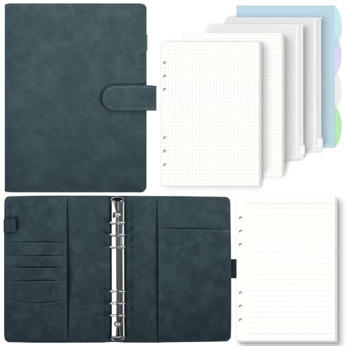 SKYDYE A5 6 Ring Binder, 135 Sheet Refill Paper