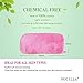 Nugilla Makeup Remover Cloth, 13x7 Inch Reusable Makeup Remover Towels, Microfiber Fast Drying Facial Washcloth, Soft Face Towels for Washing Face